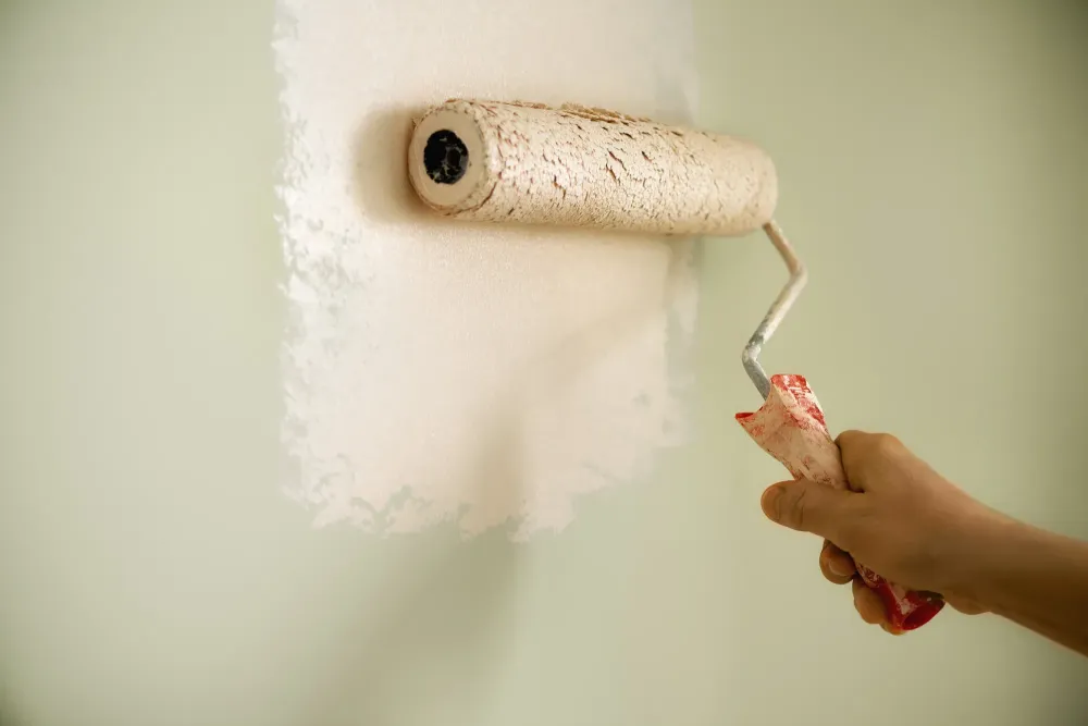 pose de peinture intérieur